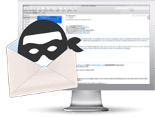 domain-spoof phishing reply